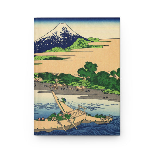 Hokusai Mount Fuji Tago Bay Ukiyo-e Hardcover Journal Matte - Vintage Japanese Art Notebook Writing Diary | RHC 015 MU-NI Japan
