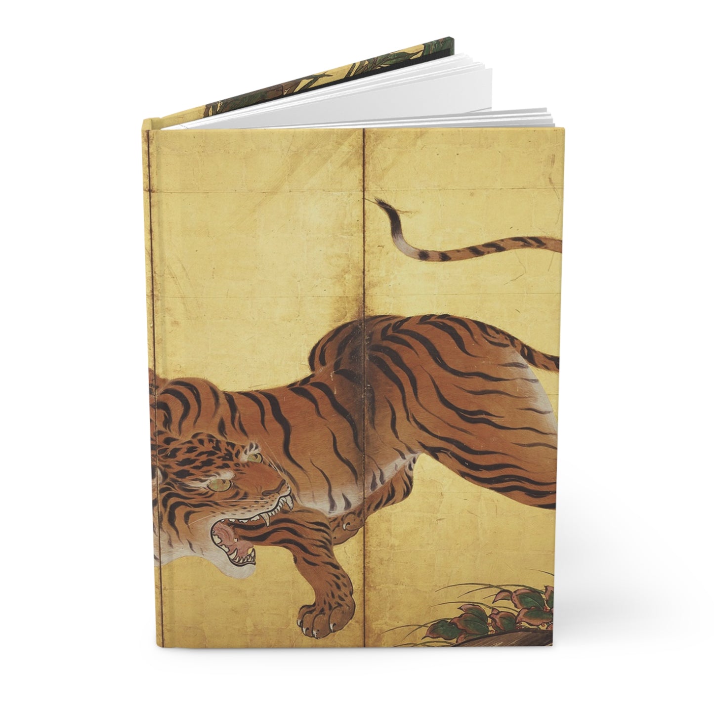 Kano Sanraku Tiger Japanese Art Hardcover Journal Matte - Vintage Mythological Zen Notebook Writing Diary | RHC 022 MU-NI Japan