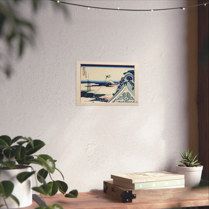 Hokusai | Asakusa Honganji Art Print - Thirty-Six Views of Mount Fuji, Japanese Ukiyo-e Poster | RHC MU-NI Japan