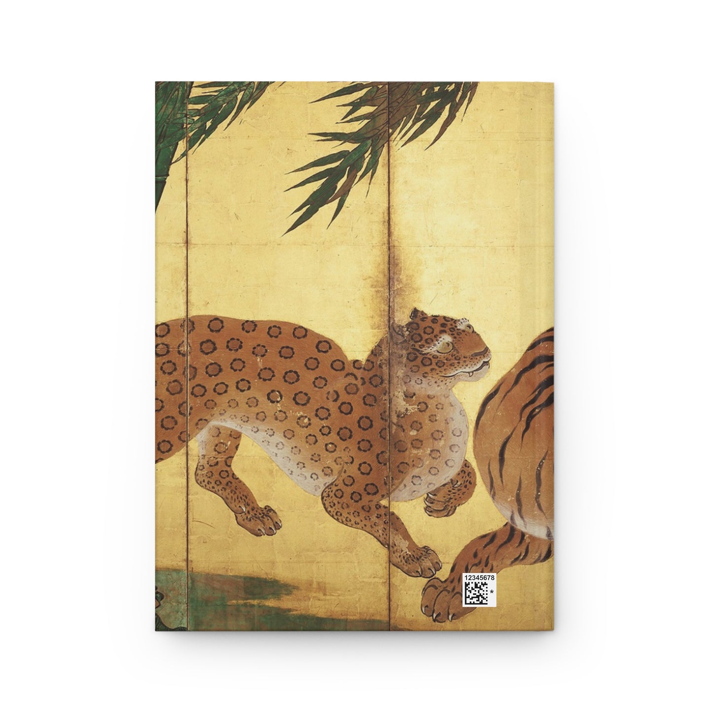 Kano Sanraku Tiger Japanese Art Hardcover Journal Matte - Vintage Mythological Zen Notebook Writing Diary | RHC 022 MU-NI Japan