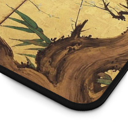 Kano School Sanraku Japanese Dragon - Screen Art Desk Mat  Vintage Art Mousepad | RHC MU-NI Japan