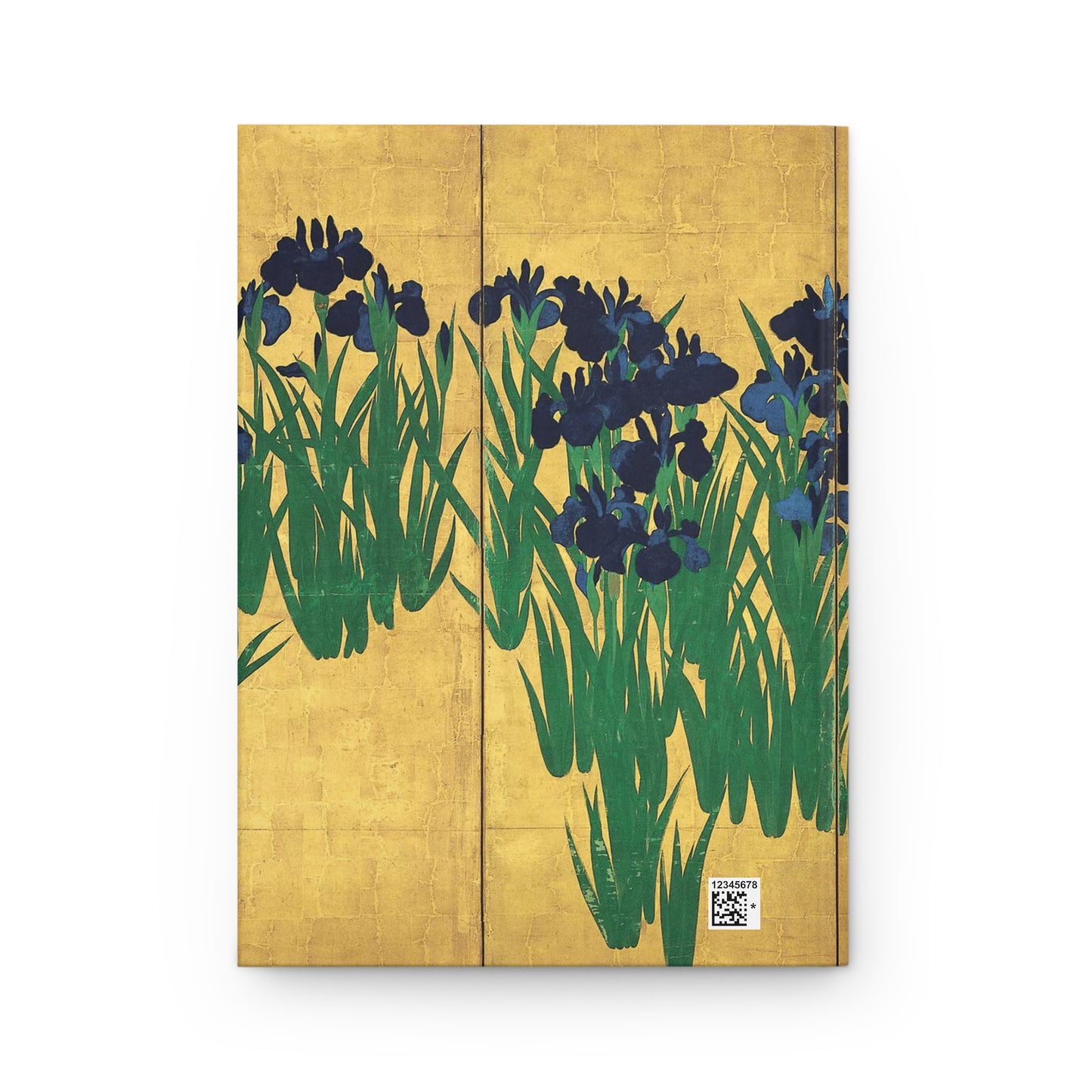 Ogata Korin Irises Japanese Art Hardcover Journal Matte - Vintage Floral Rinpa Gold Design Notebook | RHC 007 MU-NI Japan