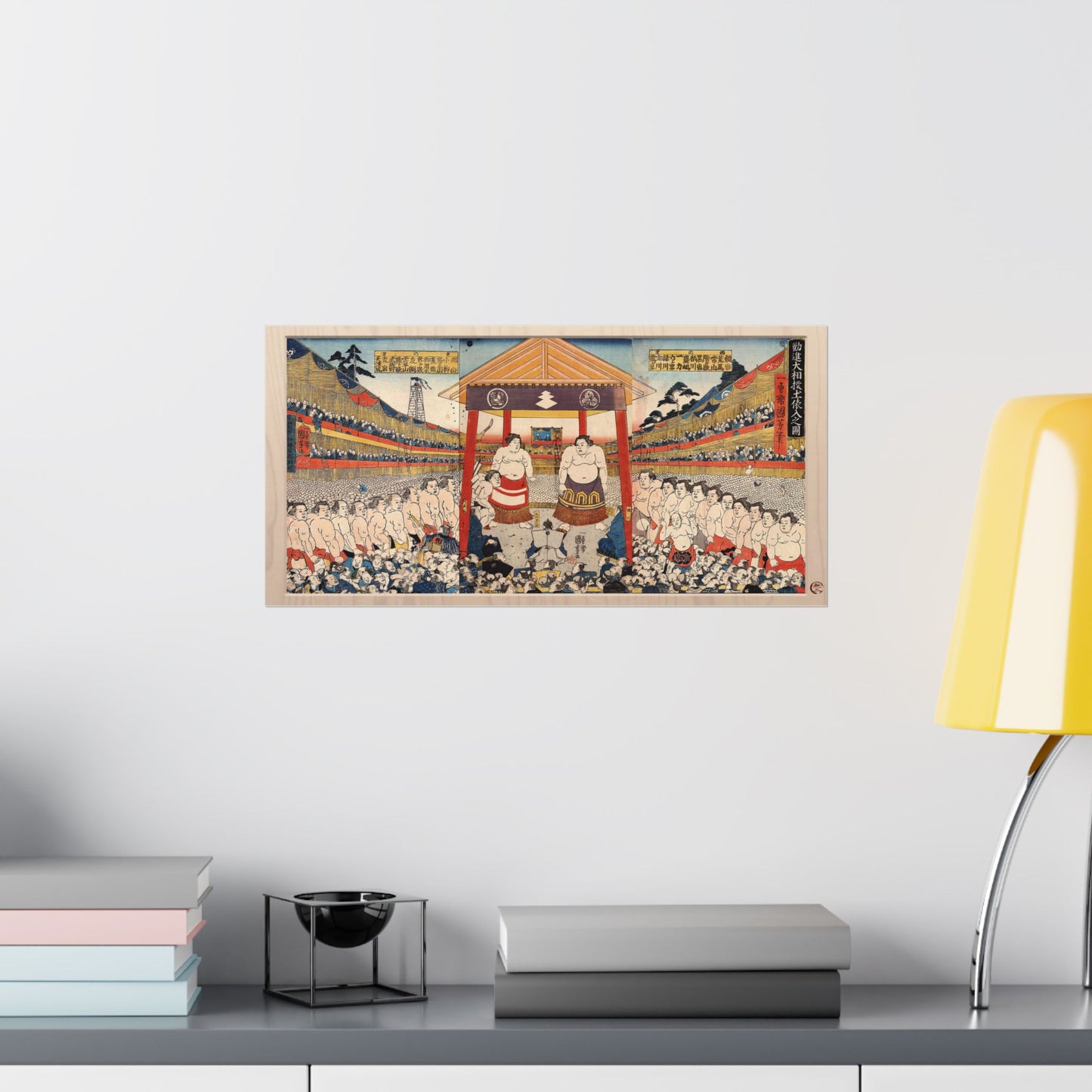 Utagawa Kunisada | Vintage Sumo Wrestling Art Print - Japanese Ukiyo-e Poster | RHC MU-NI Japan