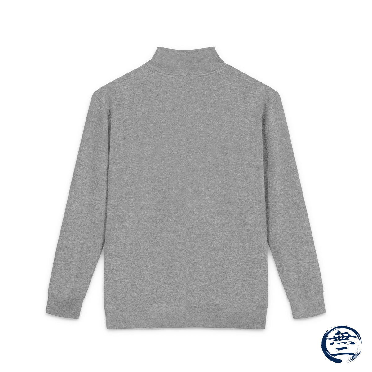 Naoe Kanetsugu Minimalist Kanji Love Samurai Unisex Fleece Pullover (Embroidery) | MU-NI Japan　　　