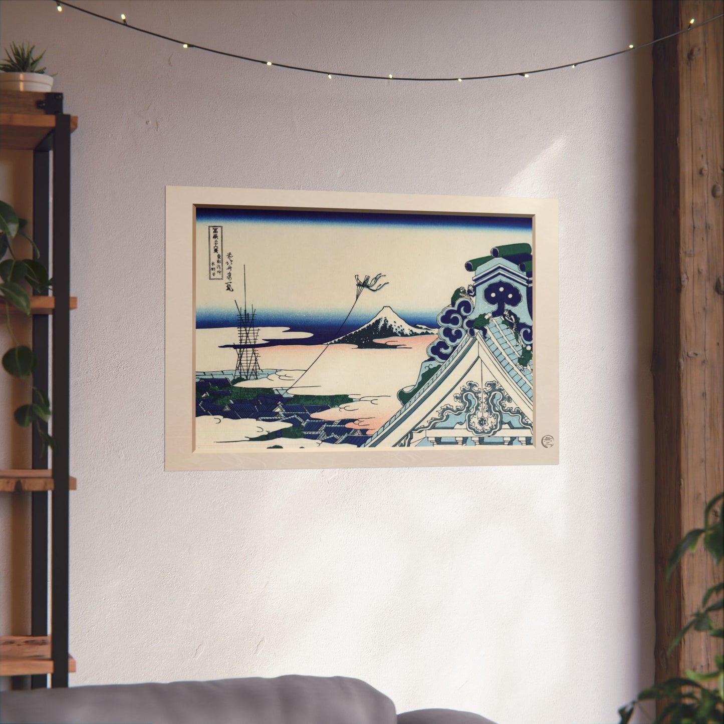 Hokusai | Asakusa Honganji Art Print - Thirty-Six Views of Mount Fuji, Japanese Ukiyo-e Poster | RHC MU-NI Japan