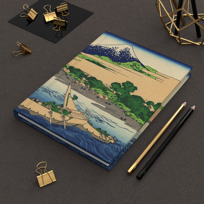 Hokusai Mount Fuji Tago Bay Ukiyo-e Hardcover Journal Matte - Vintage Japanese Art Notebook Writing Diary | RHC 015 MU-NI Japan