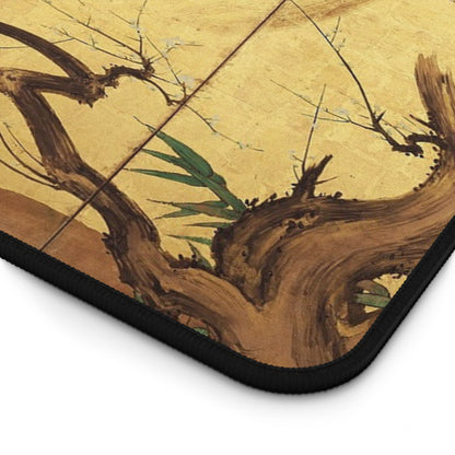 Kano School Sanraku Japanese Dragon - Screen Art Desk Mat  Vintage Art Mousepad | RHC MU-NI Japan