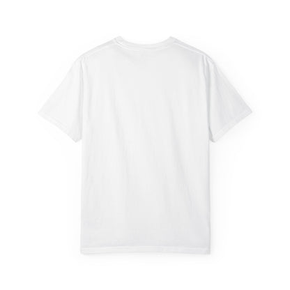 Minimalist Samurai Silhouette Zen T-Shirt - One and Only Garment-Dyed Tee SR4T | MU-NI Japan