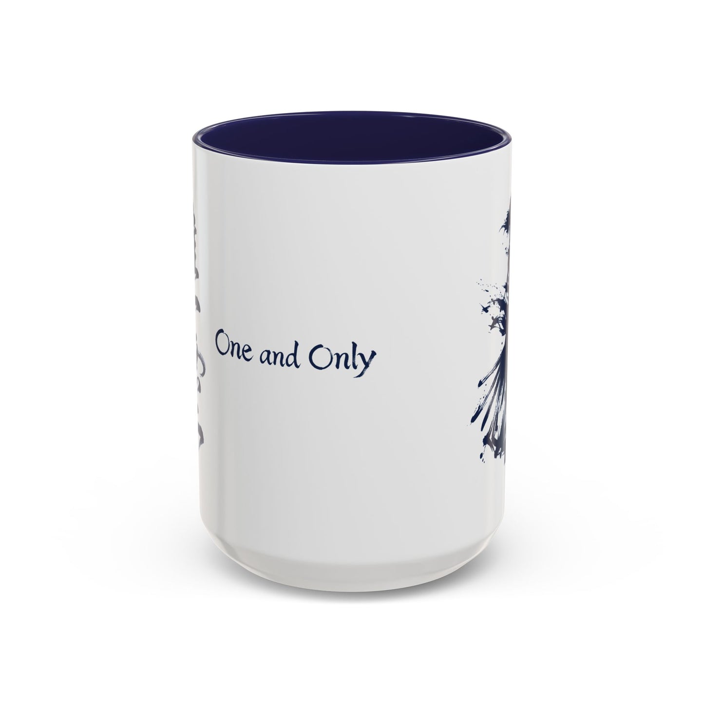 Samurai Warrior Silhouette Mug, Minimalist Japanese Art Zen Coffee Cup, Bushido Spirit, Japandi Home Office Decor 11/15oz SR2M | MU-NI Japan