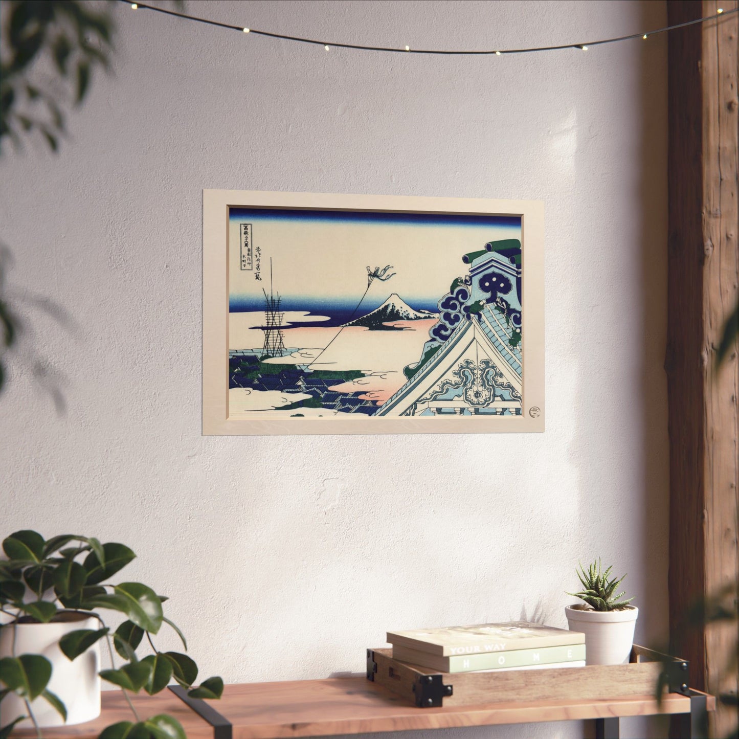 Hokusai | Asakusa Honganji Art Print - Thirty-Six Views of Mount Fuji, Japanese Ukiyo-e Poster | RHC MU-NI Japan