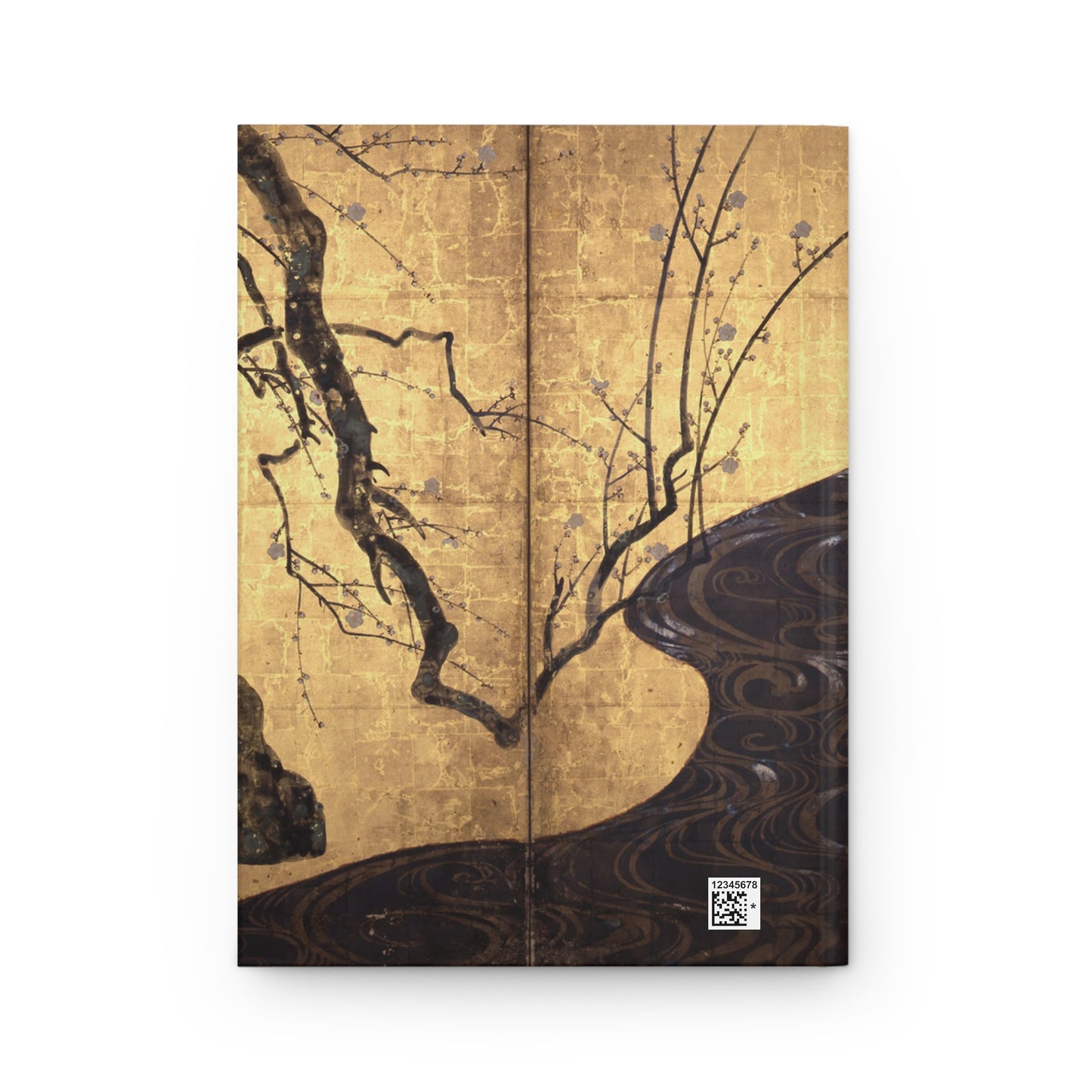 Ogata Korin Red White Plum Blossoms Rinpa Art Hardcover Journal Matte - Japanese Vintage Masterpiece Notebook | RHC 013 MU-NI Japan