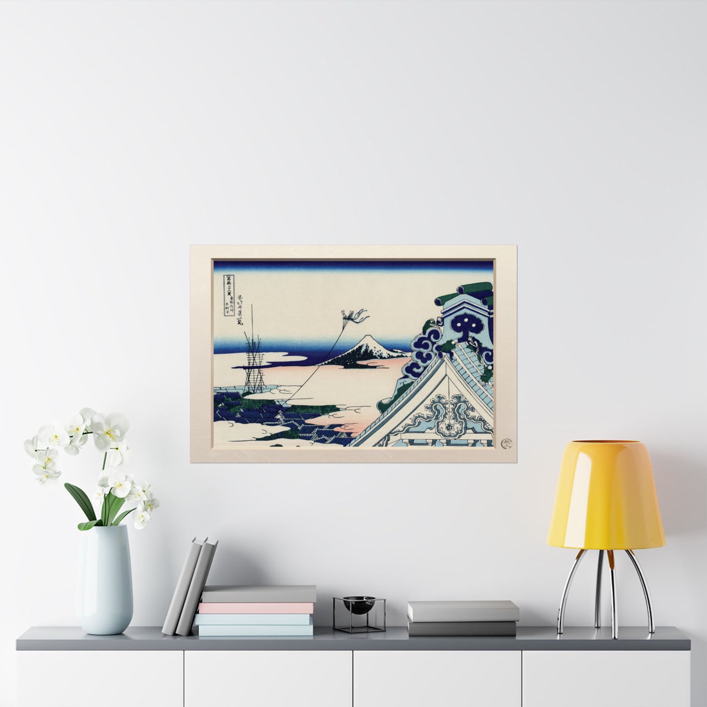 Hokusai | Asakusa Honganji Art Print - Thirty-Six Views of Mount Fuji, Japanese Ukiyo-e Poster | RHC MU-NI Japan