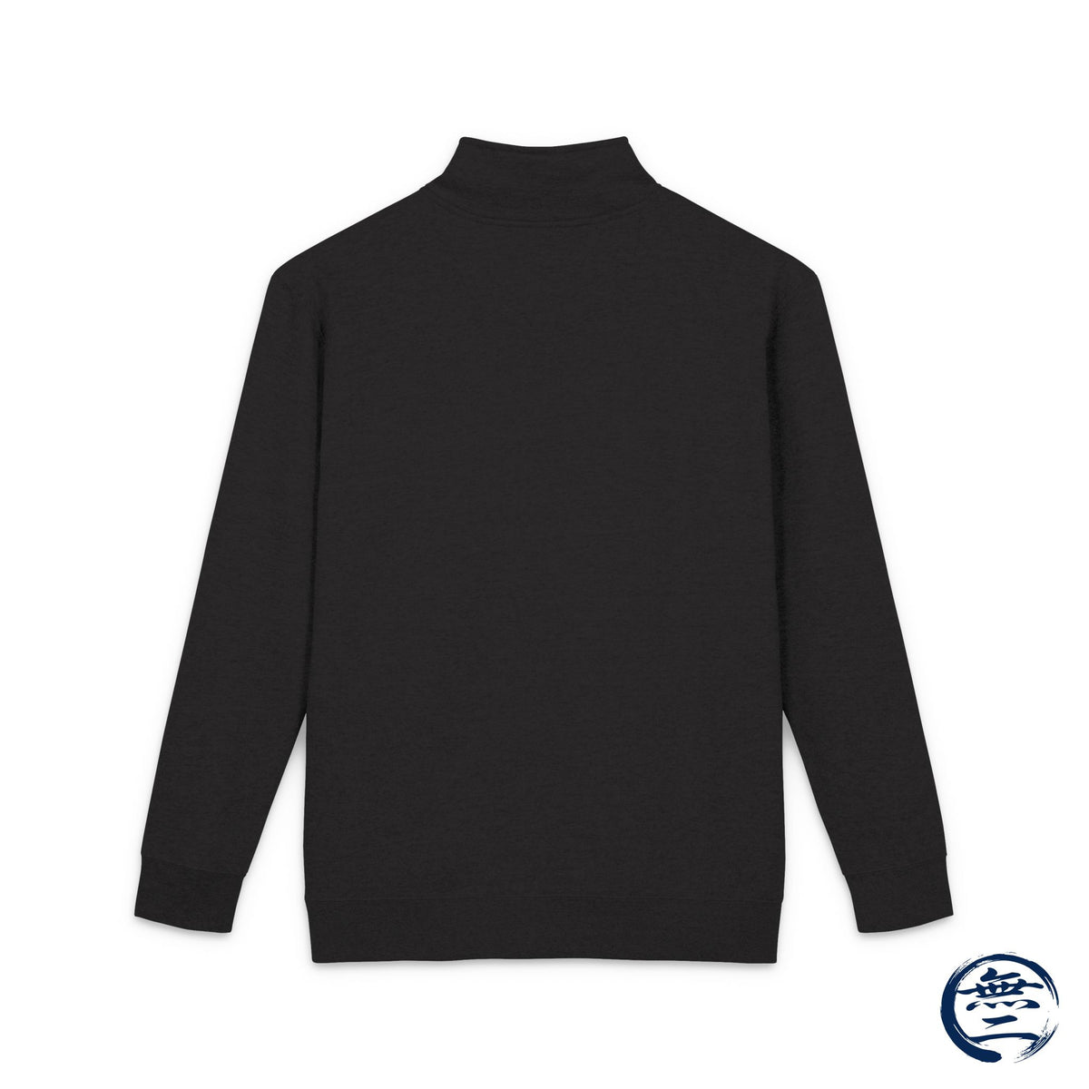 Naoe Kanetsugu Minimalist Kanji Love Samurai Unisex Fleece Pullover (Embroidery) | MU-NI Japan　　　