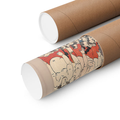 Utagawa Kunisada | Vintage Sumo Wrestling Art Print - Japanese Ukiyo-e Poster | RHC MU-NI Japan