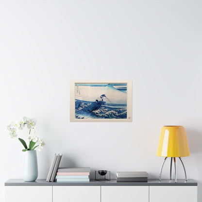 Hokusai | Kajikazawa in Kai Province Art Print - Thirty-Six Views of Mount Fuji, Japanese Ukiyo-e Poster | RHC MU-NI Japan