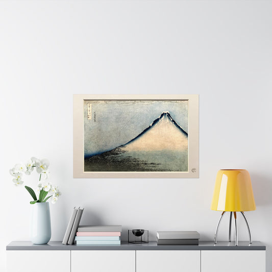 Hokusai | White Fuji at Clear Weather Art Print - Thirty-Six Views of Mount Fuji, Japanese Ukiyo-e Poster | RHC MU-NI Japan