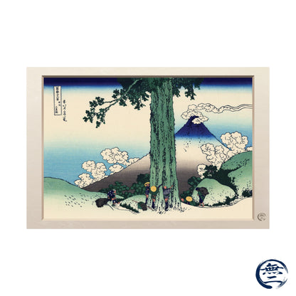Hokusai | Mishima Pass in Kai Province Art Print - Thirty-Six Views of Mount Fuji, Japanese Ukiyo-e Poster  | RHC MU-NI Japan