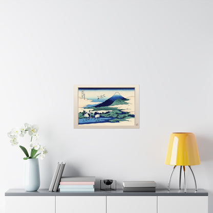 Hokusai | Cranes at Umezawa in Sagami Province Art Print - Thirty-Six Views of Mount Fuji, Japanese Ukiyo-e Poster | RHC MU-NI Japan