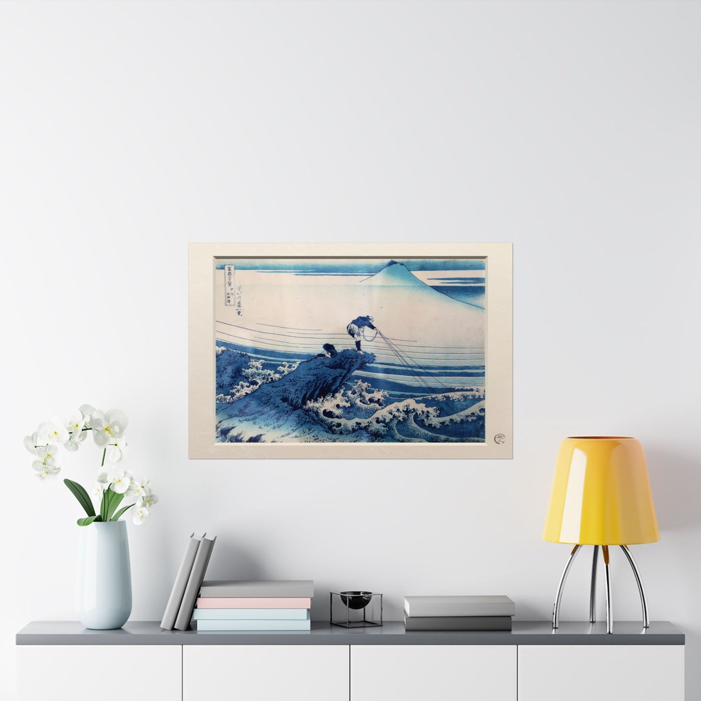 Hokusai | Kajikazawa in Kai Province Art Print - Thirty-Six Views of Mount Fuji, Japanese Ukiyo-e Poster | RHC MU-NI Japan