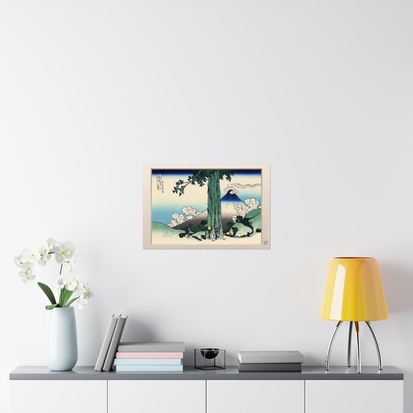 Hokusai | Mishima Pass in Kai Province Art Print - Thirty-Six Views of Mount Fuji, Japanese Ukiyo-e Poster  | RHC MU-NI Japan